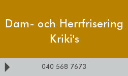 Dam- och Herrfrisering KRIKI'S logo